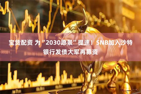 宝货配资 为“2030愿景”提速！SNB加入沙特银行发债大军再募资