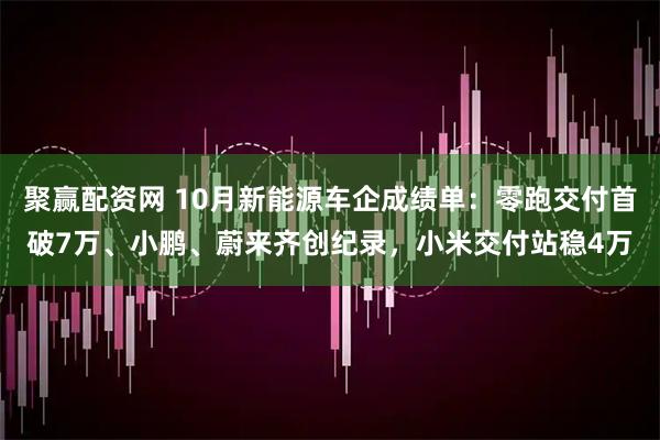 聚赢配资网 10月新能源车企成绩单：零跑交付首破7万、小鹏、蔚来齐创纪录，小米交付站稳4万