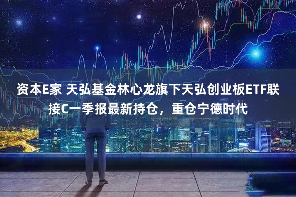 资本E家 天弘基金林心龙旗下天弘创业板ETF联接C一季报最新持仓，重仓宁德时代