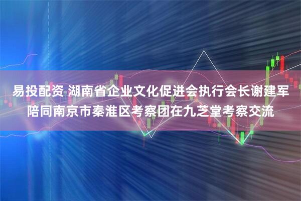 易投配资 湖南省企业文化促进会执行会长谢建军陪同南京市秦淮区考察团在九芝堂考察交流